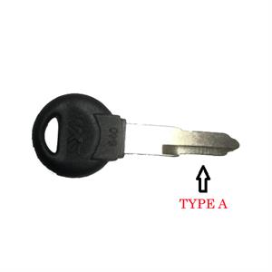 Key Blank, Type A (Right Cut) for SYM HD200, Wolf 150