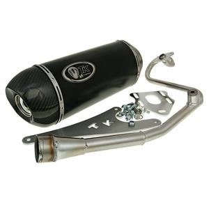 Exhaust, Turbo Kit GMax Carbon H2 for 50cc 4T Honda Ruckus