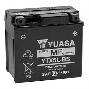 Battery, Yuasa YTX5L-BS for Scooters, ATVs