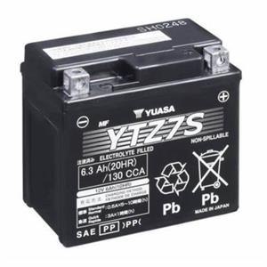 Battery, Yuasa YTZ7S for Honda Ruckus, Metropolitan