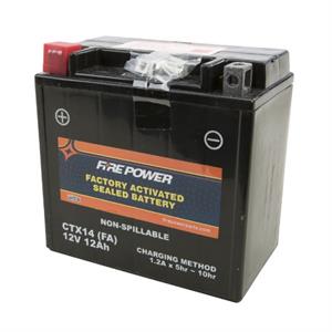 Battery, CTX14-BS for Kymco Xciting, MyRoad