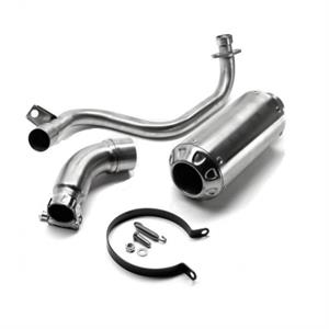 Exhaust, Hot Bodies Racing MGP Full System Stainless Steel Low Mount for 125cc Honda Grom