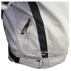 Jacket, Men's Silver Igniter Tri-Tex Motorcycle Jacket - Image 3